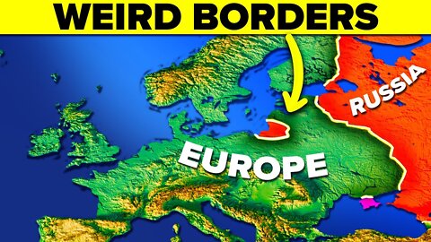 Weird Country Borders Around the World