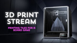 PARTNERED CREATOR | 3D Print Stream: Printing More Tiles! Hextraction