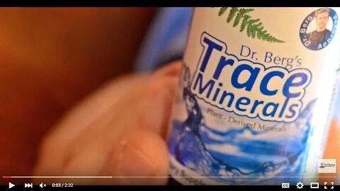 Dr. Berg Trace Minerals: and how to use it