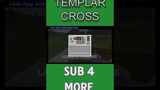 Minecraft: Templar Cross Banner