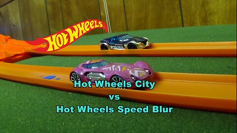 Hot Wheels City vs. Speed Blur