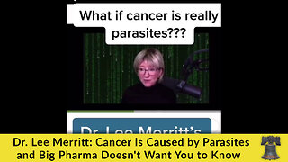 Dr. Lee Merritt: Cancer Is Caused by Parasites and Big Pharma Doesn't Want You to Know