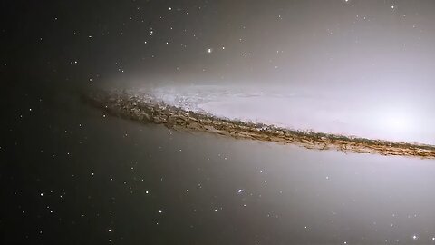 Hubble captures Sombrero galaxy: 50,000 light-years wide, known for its white core and dust lanes.