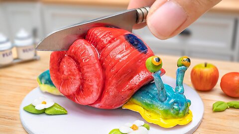 Hyperrealistic Cake Decorating 🐌 Idea Make Realistic 3D Snail Cake