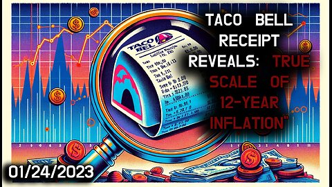 🌮💸 Taco Bell Receipt Reveals: The Stark Reality of 12-Year Inflation 💸🌮