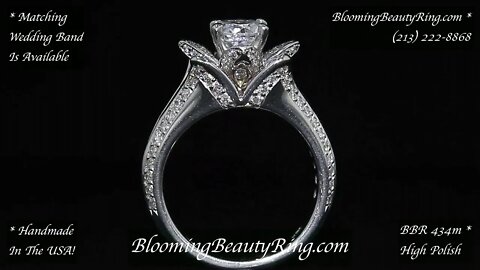 BBR 434m Original Small Blooming Beauty Ring High Polish Finish - Handmade In The USA