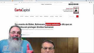 Bolsonaro defende direitos humanos na cúpula pela democracia — PETER TURGUNIEV