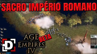 Sacro Império Romano na nova Black Forest do Age of Empires 4