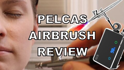 PELCAS portable airbrush makeup kit review