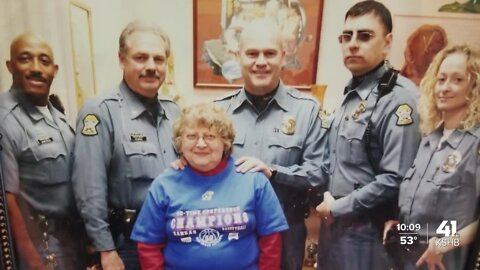 'An Olathe legend': Late seamstress who altered law enforcement uniforms honored by deputies