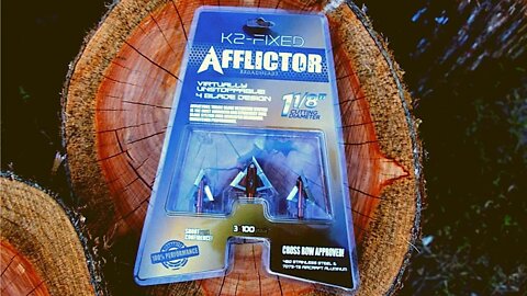 Afflictor K2 Fixed Blade Broadhead Review