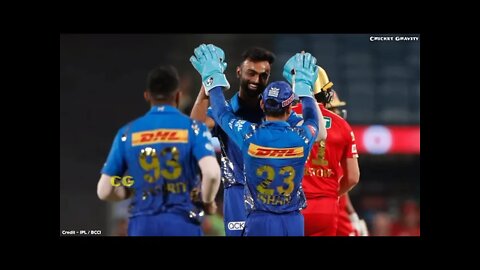 mi vs pbks highlights 2022//cricket 2022//#cricketlover