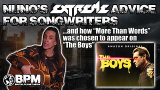 Nuno Talks About Extreme's Song "More Than Words" on "The Boys"