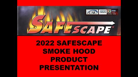 SAFE ESCAPE CHEM-BIO-GAS-FIRE ESCAPE SMOKE HOODS