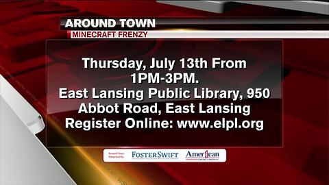 Around Town 7/12/17: Minecraft Frenzy at East Lansing Public Library