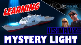 US Navy MYSTERY Light... What Drone (UAS) Could Possibly Do This?