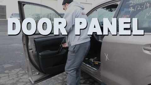 How To Remove a Car Door Panel Card - 2015 Subaru Forester