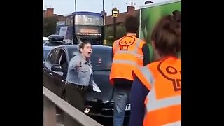 Just Stop Oil Protesters Refuse To Let Woman Take Baby to Hospital