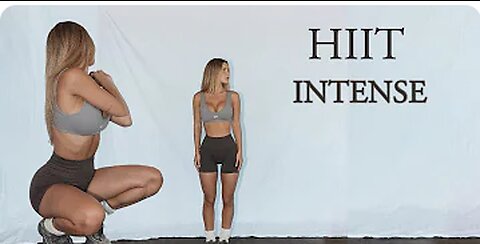 Intense HIIT workout to lose weight * 20 mins