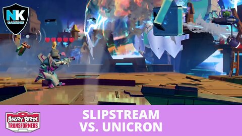 Angry Birds Transformers - Slipstream vs. Unicron