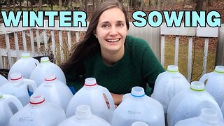 The Easiest Way to Start Seeds (Winter Sowing Experiment)