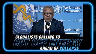 See the Globalists Calling to Cut Off Energy Ahead of Collapse