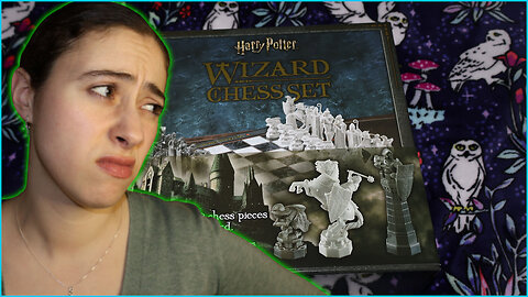 I Fail At Identifying Chess Pieces | Unboxing The Harry Potter Noble Collection Wizard Chess Set