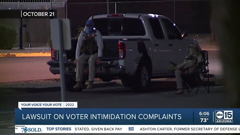 Lawsuits over voter intimidation complaints in Arizona