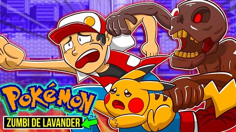 NOVO POKEMON ZUMBI de LAVENDER TOWN 😈| Pokémon Burried Alive