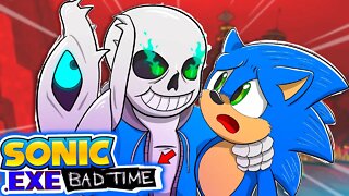 SONIC EXE virou UNDERTALE 😈| Historia Sonic Exe Bad TIME