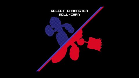 Silent Play Sunday: Mega Man Perfect Blue (SAGE 2020 Demo): Mega Man and Roll runs