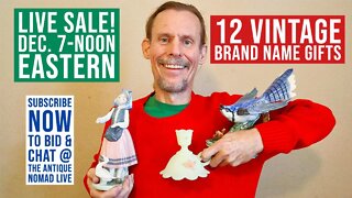 GIFTS OF THE PAST FOR CHRISTMAS PRESENT | 12 VINTAGE LIVE SALES