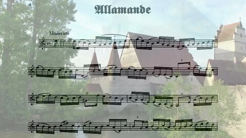 Bach Suite for Cello #1 - Allamande (Bb Trumpet Transcription)