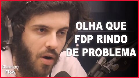 IGOR 3K RIU DE PROBLEMA NO OLHO DE DIOGO DEFANTE | MOMENTOS FLOW