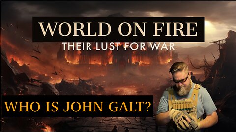 MONKEY WERX SITREP 10-18-2023 THE LUST FOR WAR. WORLD ON FIRE. TY JOHN GALT