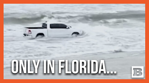 "It's Not My Fault" -- Man Gets Arrested for Driving Truck Into Ocean in Florida