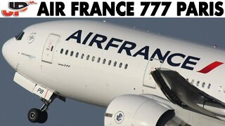 Piloting AIR FRANCE Boeing 777 out of Paris | Cockpit Views (2013)