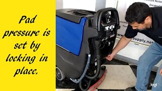 How to Setup Auto Scrubber with Oscillating Head