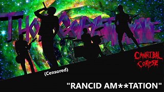 WRATHAOKE - Cannibal Corpse - Rancid Am**tation (censored) (Karaoke)
