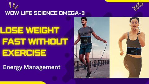 How to Lose Weight Fast Without Exercise : Energy Management