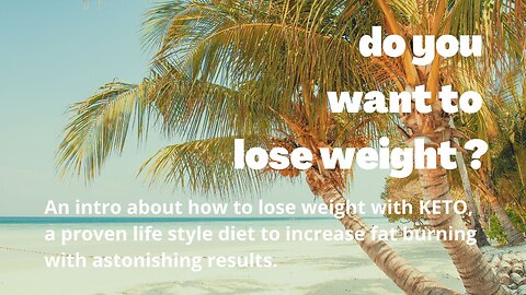 How to lose weight? Start here!