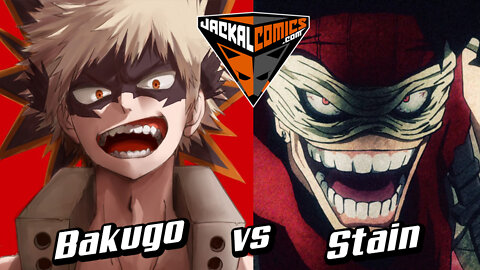 KATSUKI BAKUGO vs STAIN - Comic Book Battles: Who Would Win In A Fight?