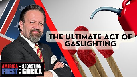 The ultimate act of gaslighting. Lord Conrad Black with Sebastian Gorka on AMERICA First
