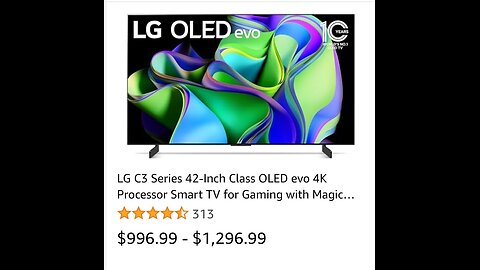 LG C3 Series 42-Inch Class OLED