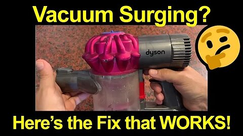 ✅ Dyson ● Handheld Vacuum ● Surges and Won't Keep Running❌● Areas to Deep Clean it Yourself!