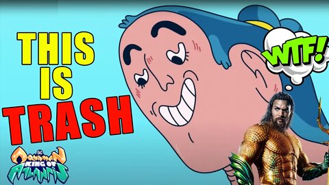 DC ROASTED Aquaman King Of Atlantis Trailer Reaction Animation DISASTER for HBO MAX This Sucks