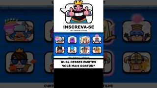 TODOS OS EMOTES CLASH ROYALE PARTE 2