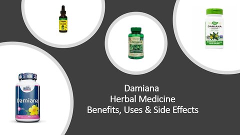 Damiana Herbal Medicine Benefits, Uses & Side Effects