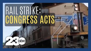 House of Representative takes action to avert a rail workers' strike