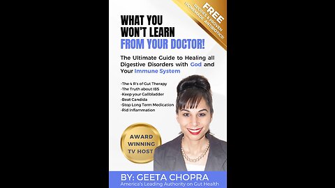 Geeta comes on to talk her new book, what you won't learn from you doctor